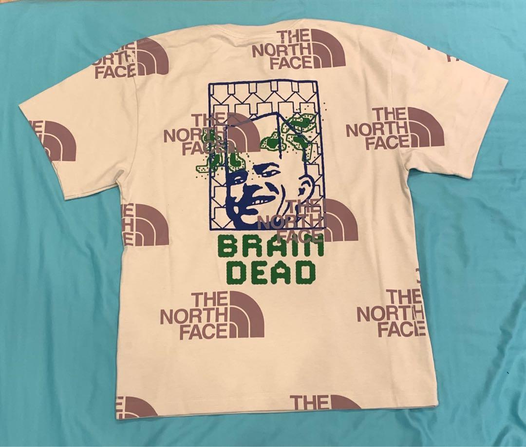The North Face x Brain Dead Tee (XS), Men's Fashion, Tops & Sets