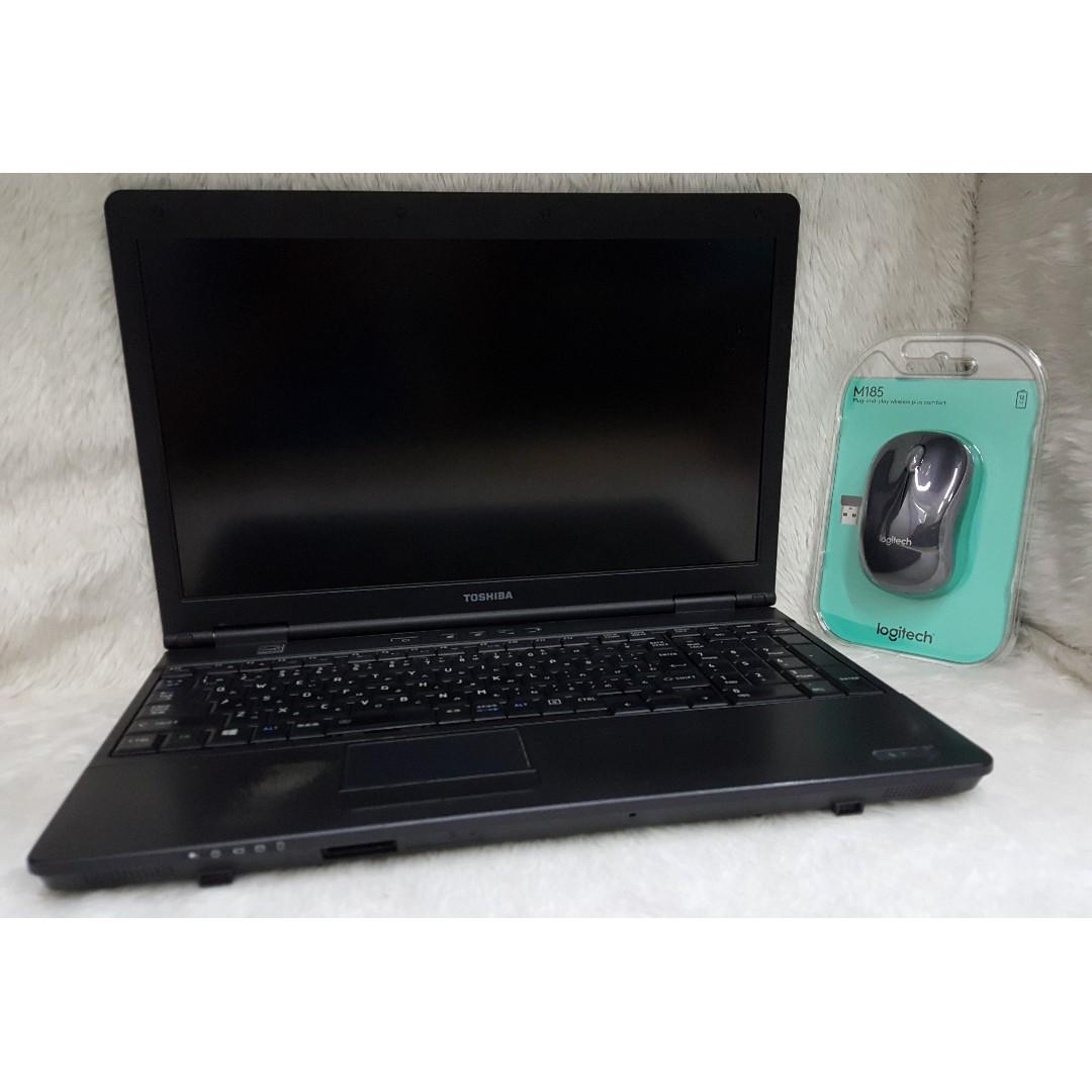 Toshiba Dynabook Satellite B552 F 15 6 Inch Lcd Display Laptop With Logitech M185 Optical Wireless Mouse Electronics Computers Laptops On Carousell