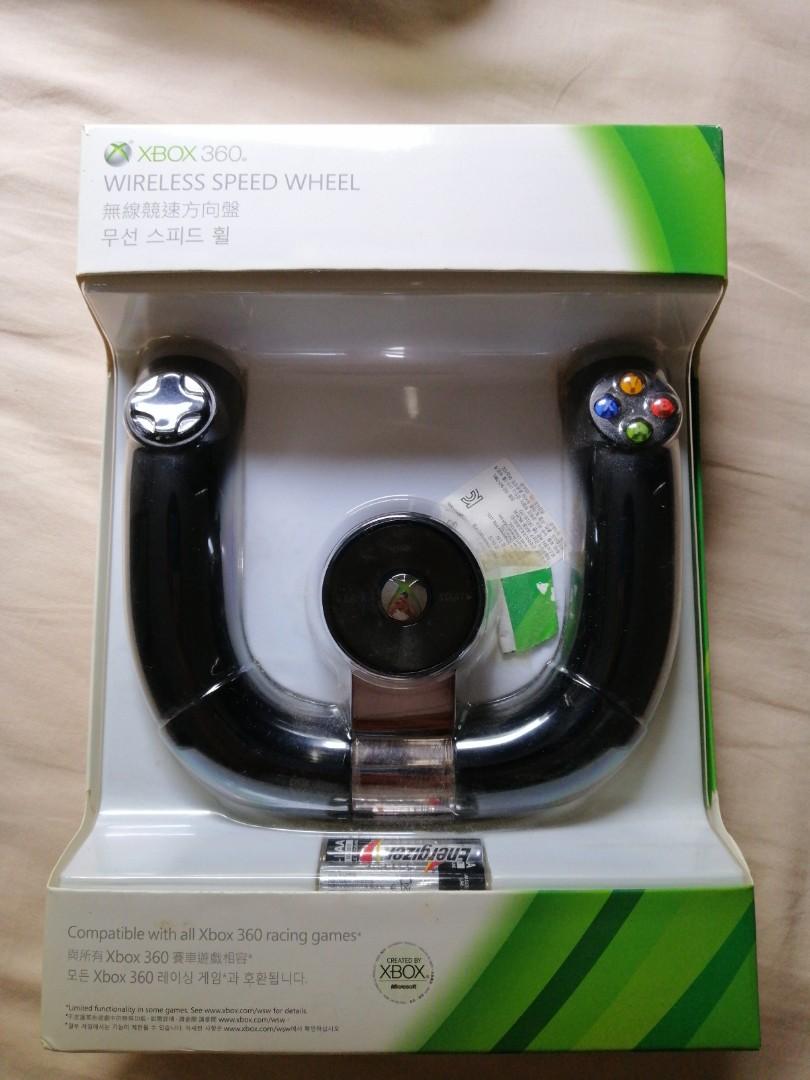 xbox 360 speed wheel compatible games