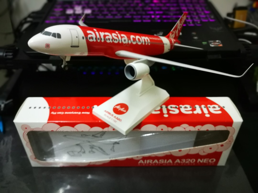Airasia diecast store model