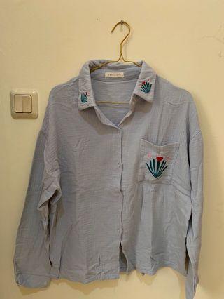 Kemeja grey