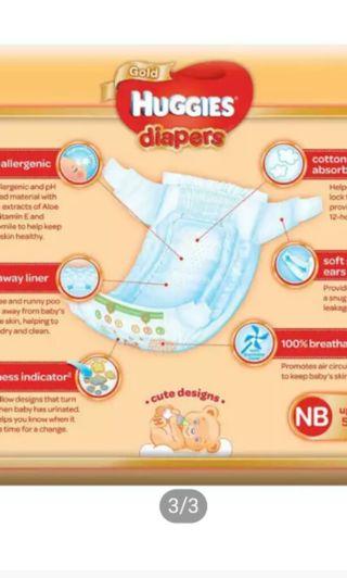 Huggies Gold  Newborn Diapers