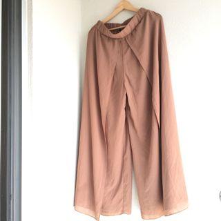 [PL] Seluar Palazzo Wide Pants Muslimah 
