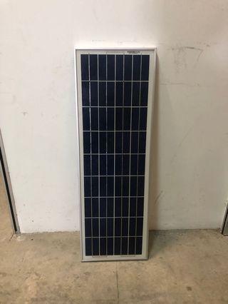 Long solar panel 25W for signage x 2pcs