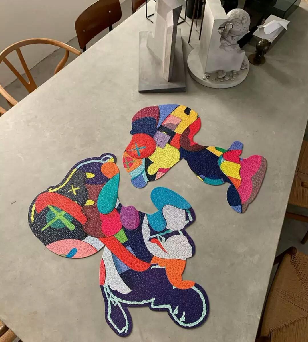 KAWS ジグソーパズル スヌーピー 1000ピース NGV 2個（NGV限定