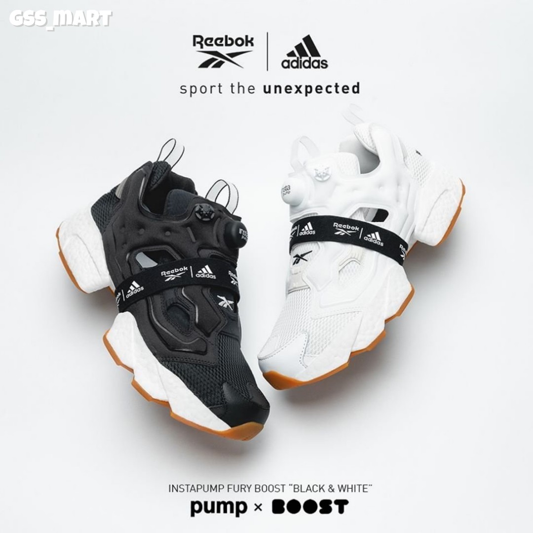 新品未使用 Reebok x Adidas INSTAPUMP FURY BOOST 26.5cm
