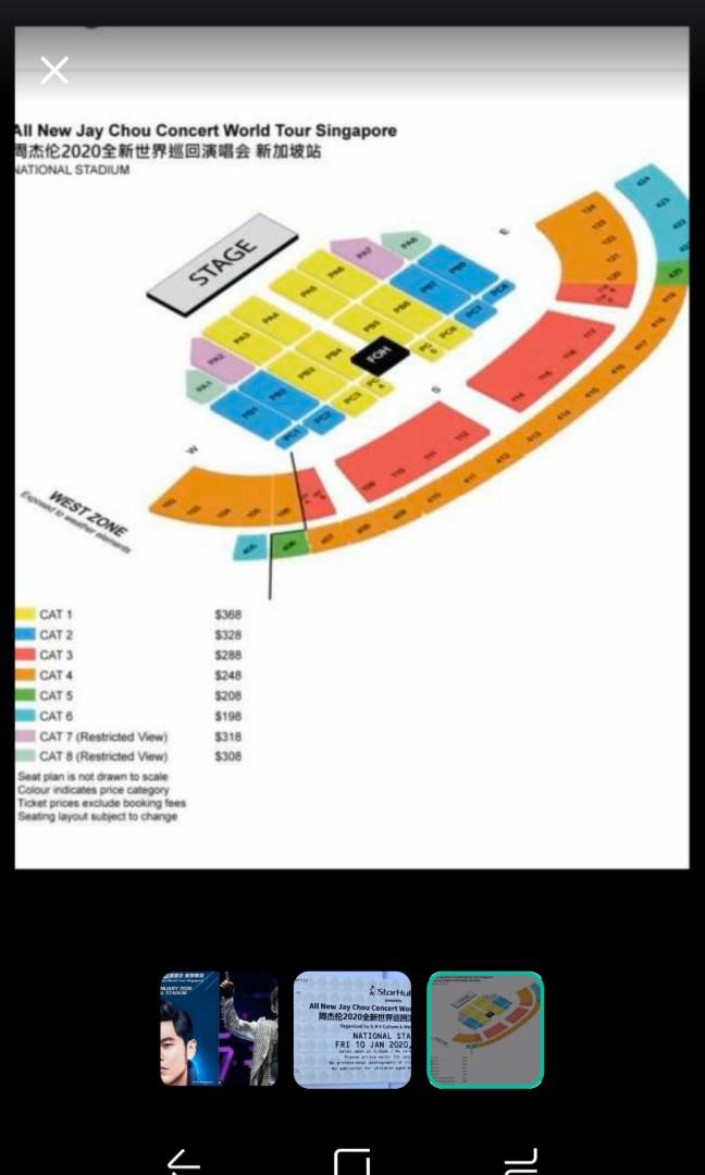 All new Jay chou concert world tour Singapore 2020, Tickets & Vouchers ...