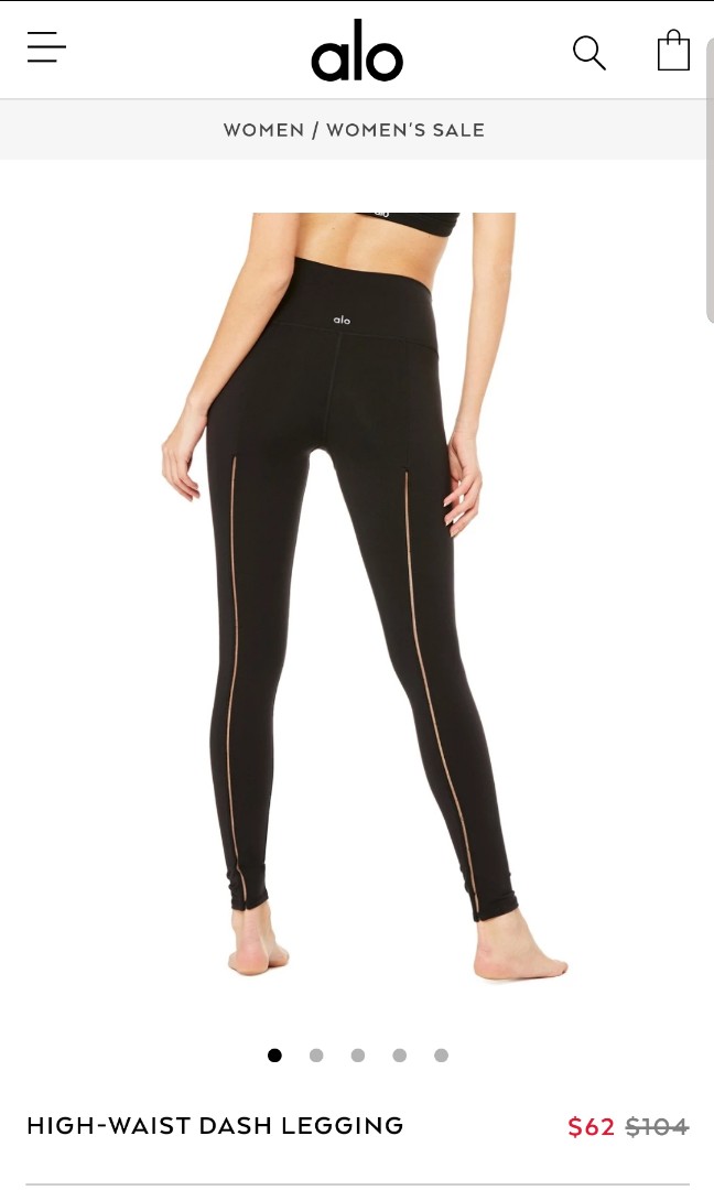 Aloyoga HIGH WAIST DASH LEGGING Women s Fashion Activewear on