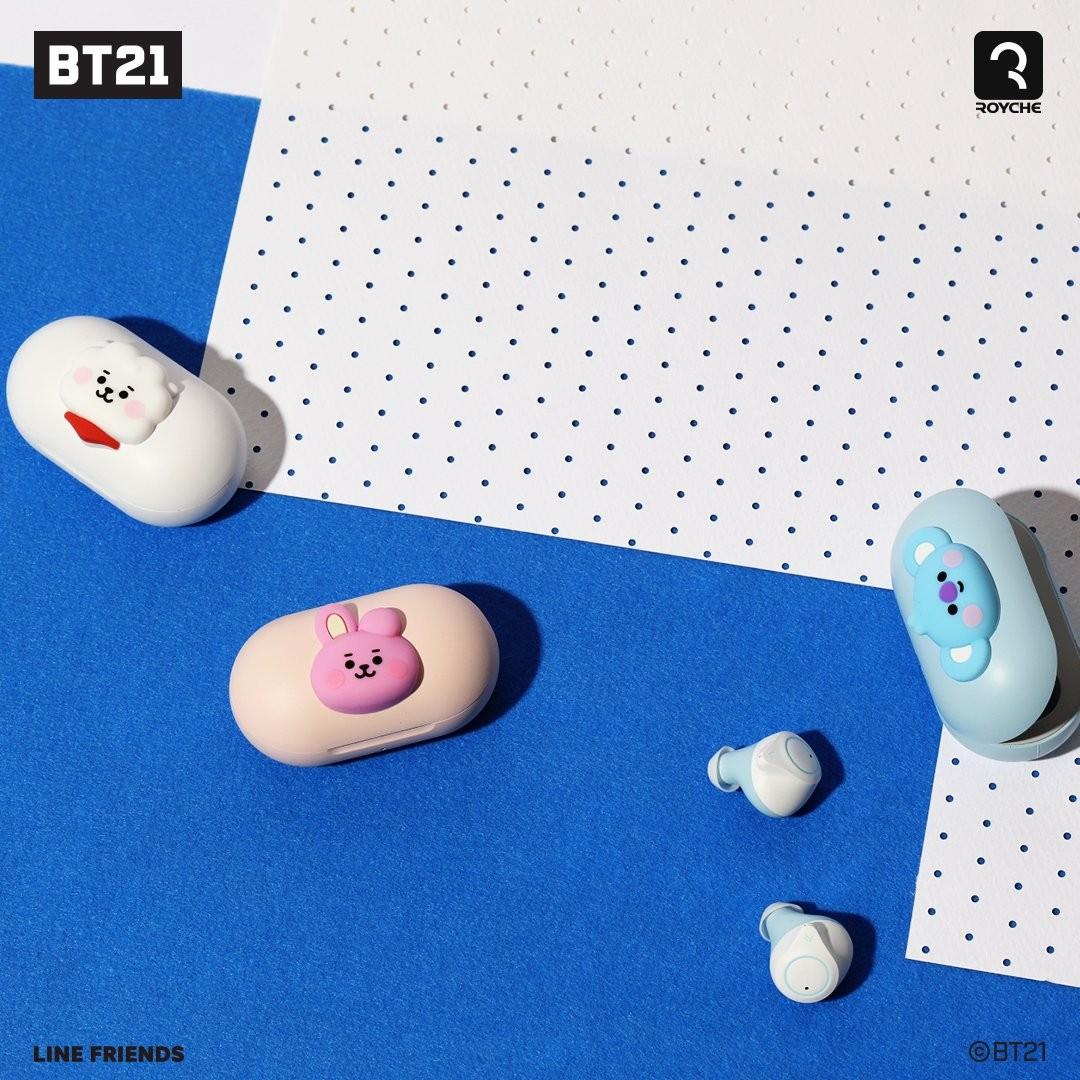 Bt21 x royche 2025 baby wireless bluetooth earphone