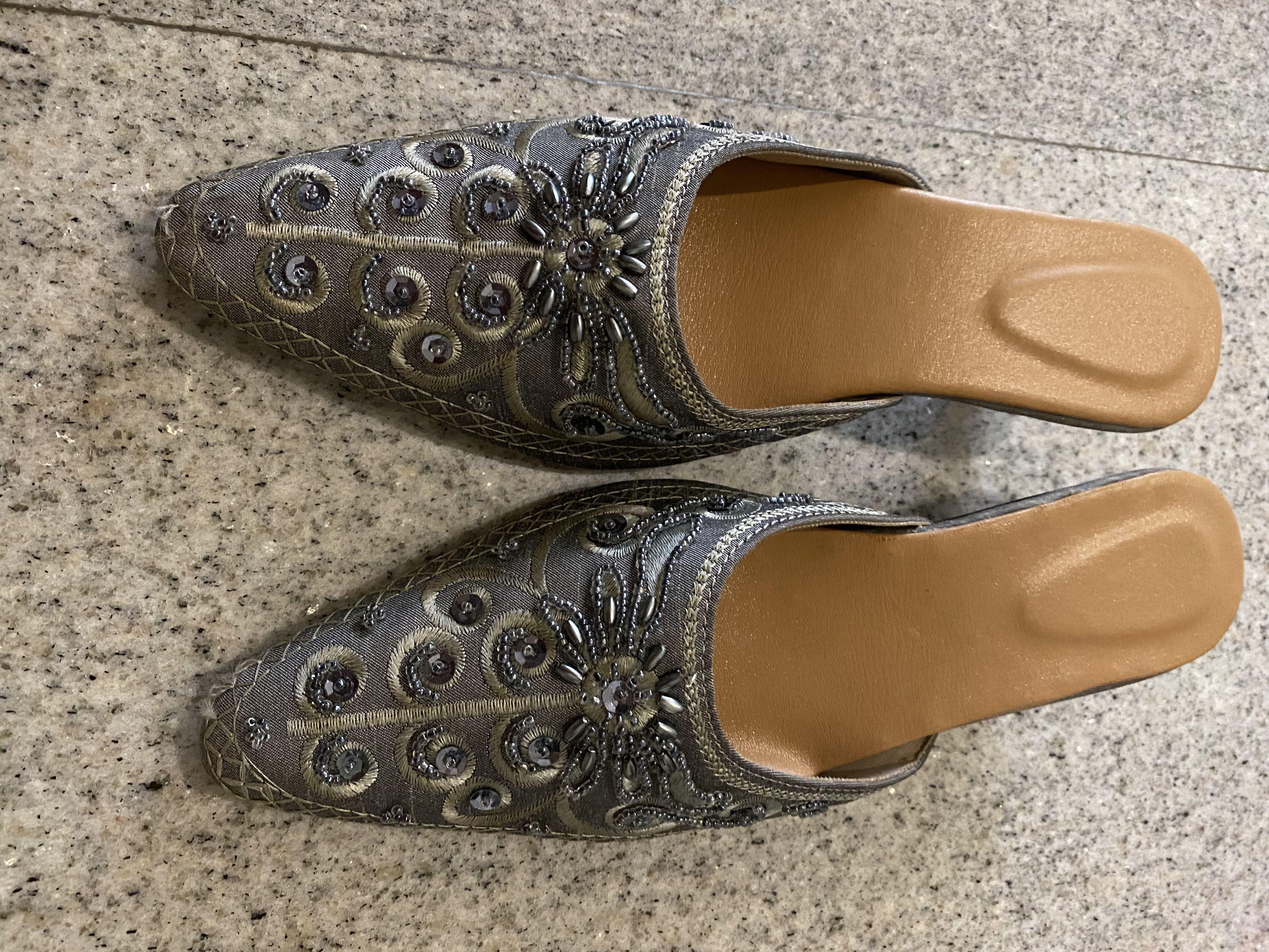 Beaded kitten heels clearance
