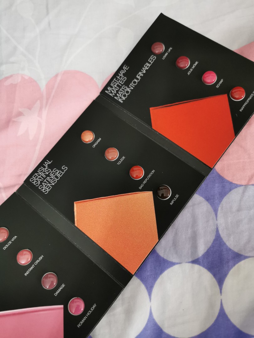 nars lipstick sample