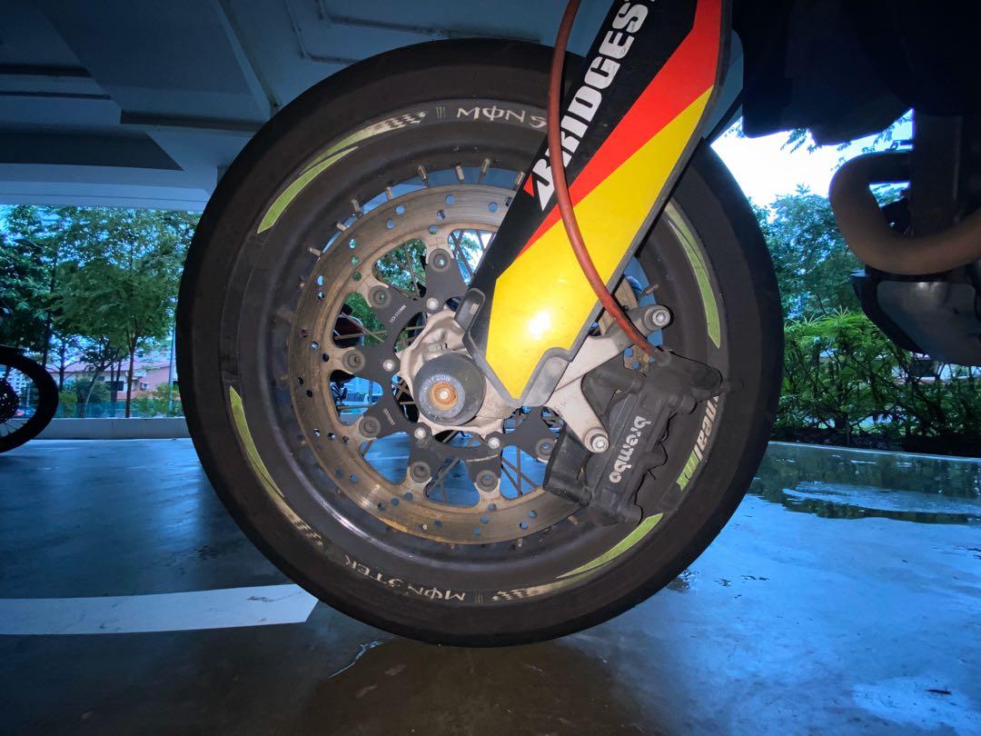 Drz400sm brembo brake, Motorcycles, Motorcycle Accessories on Carousell