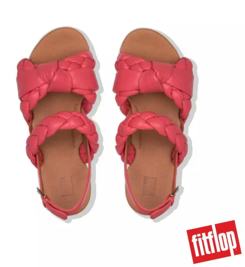 Fitflop Braid Sandal Passion Red R96 695060 PU Sandal Women s Fashion Footwear Flipflops and Slides on Carousell