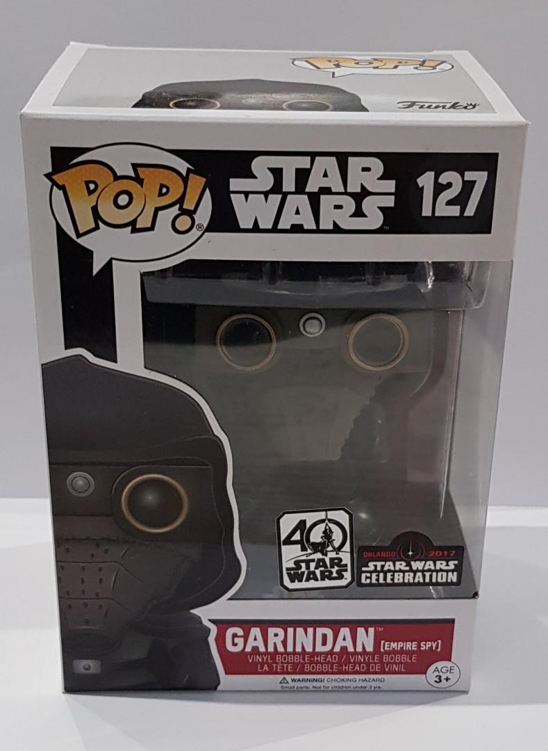 Spielzeug Star Wars Funko Pop Garindan Empire Spy Celebration 2017 Vinyl Bobble Head Triadecont Com Br