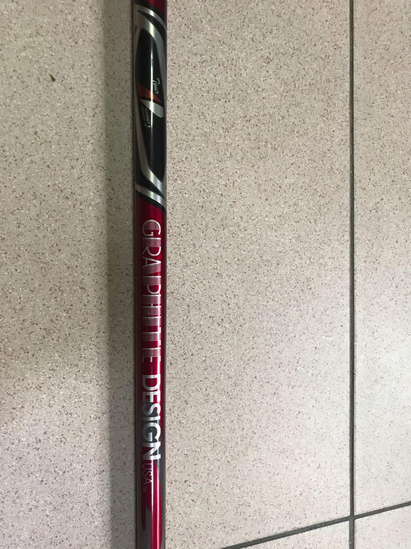 Graphite Design G Series Red Driver Shaft with Titleist Adaptor, Sports