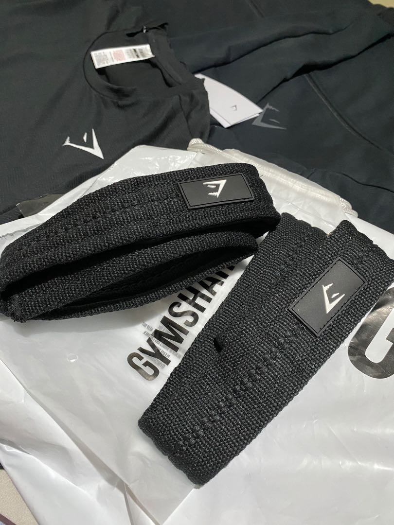 Gymshark padded lifting store straps