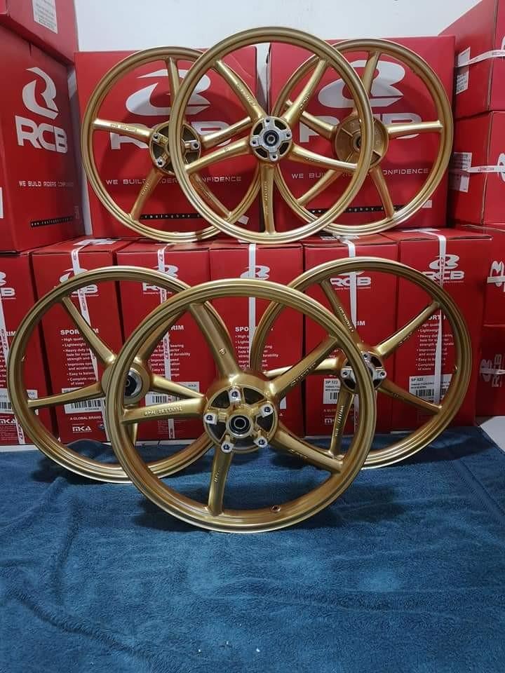 Yamaha Y15 Sp522 Racing Boy Sport Rim Kyb Jupiter Yamaha Spark Lc 135 ...
