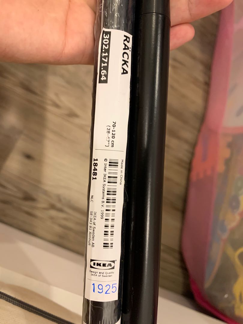 Racka Racks Philippou Ikea racka 70-120cm, Furniture & Home Living, Furniture, Shelves ...