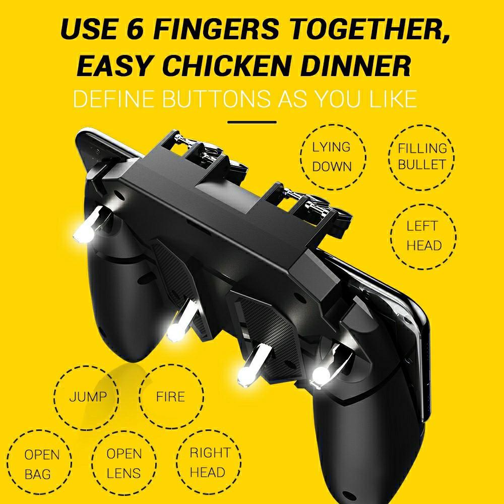 [In Stock] 6 fingers controller, Video Gaming, Gaming Accessories ...