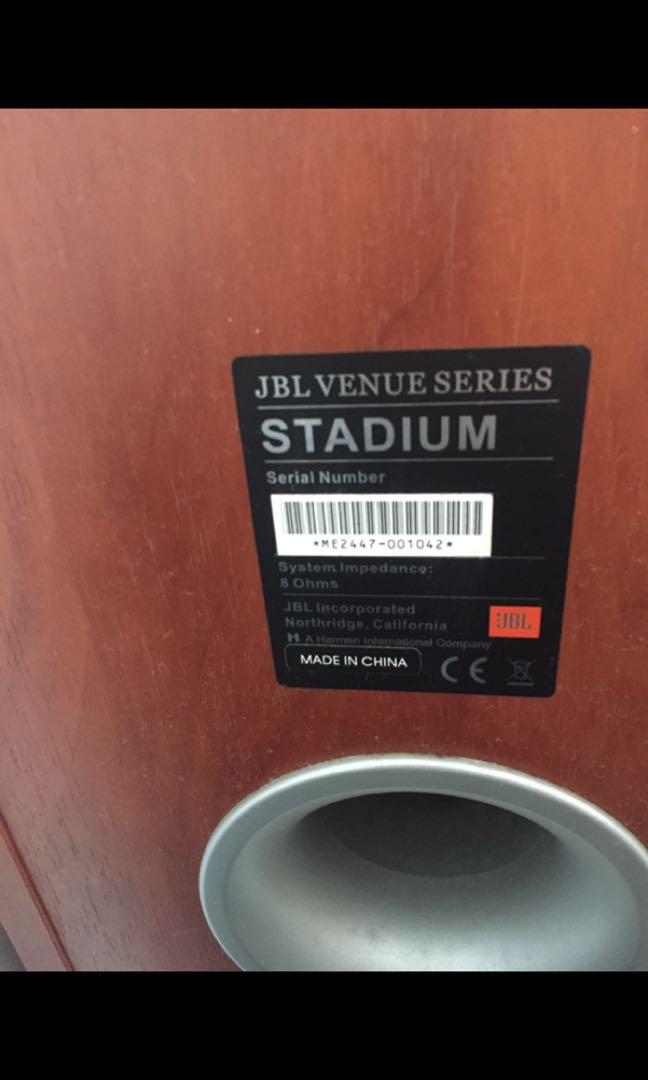 JBL Hifi Loudspeaker VENUE STADIUM TOWER Speakers, Audio, Soundbars