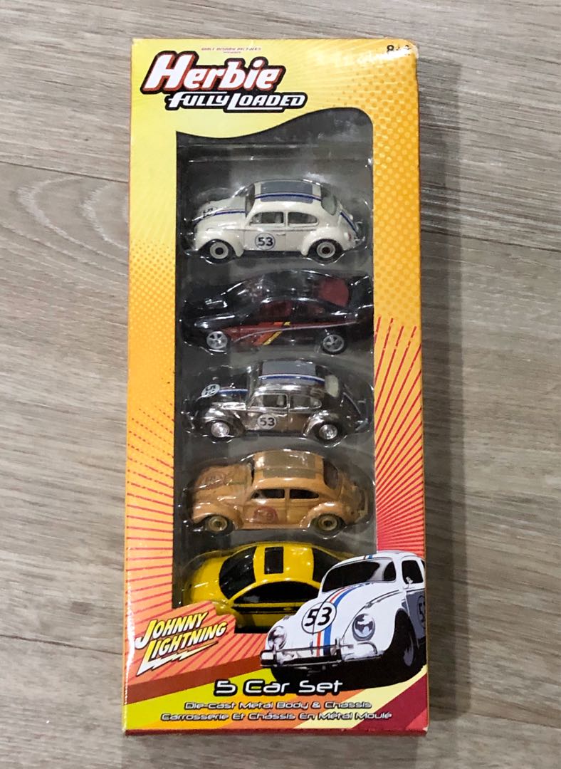Johnny Lightning 5 Packs 53 VOLKSWAGEN HERBIE, Hobbies & Toys, Toys