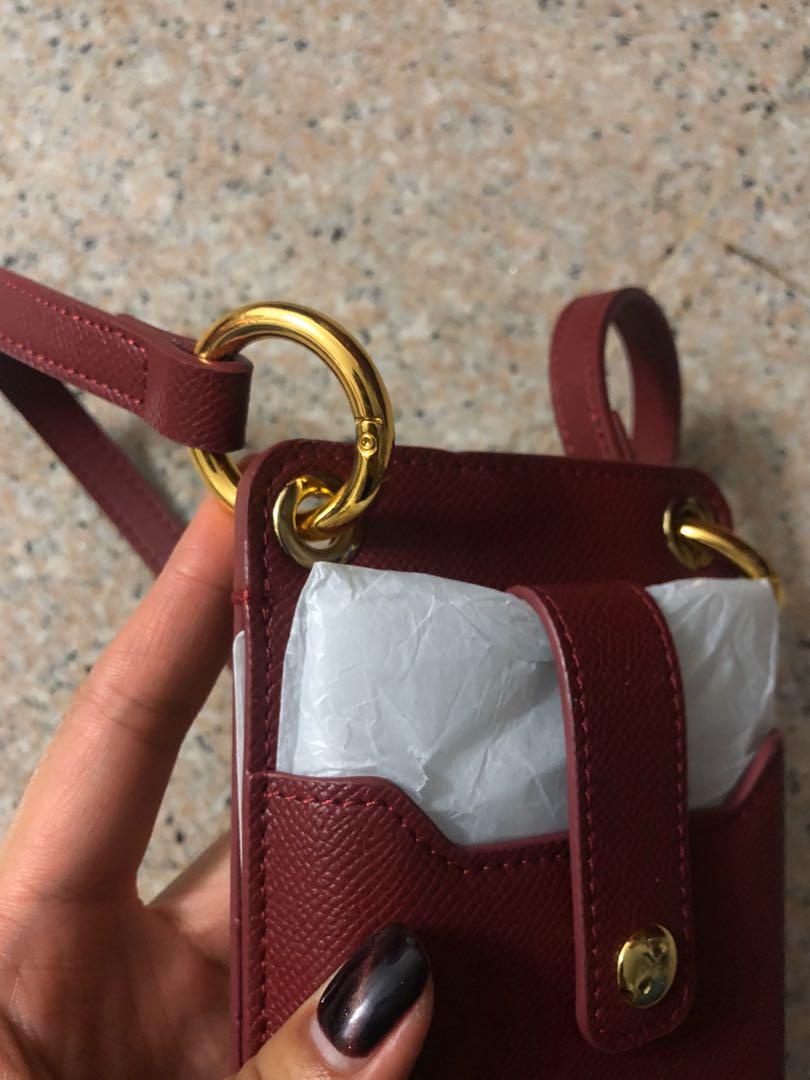 JW PEI Women's Quinn Cell Phone Crossbody Bag (Beige): Handbags