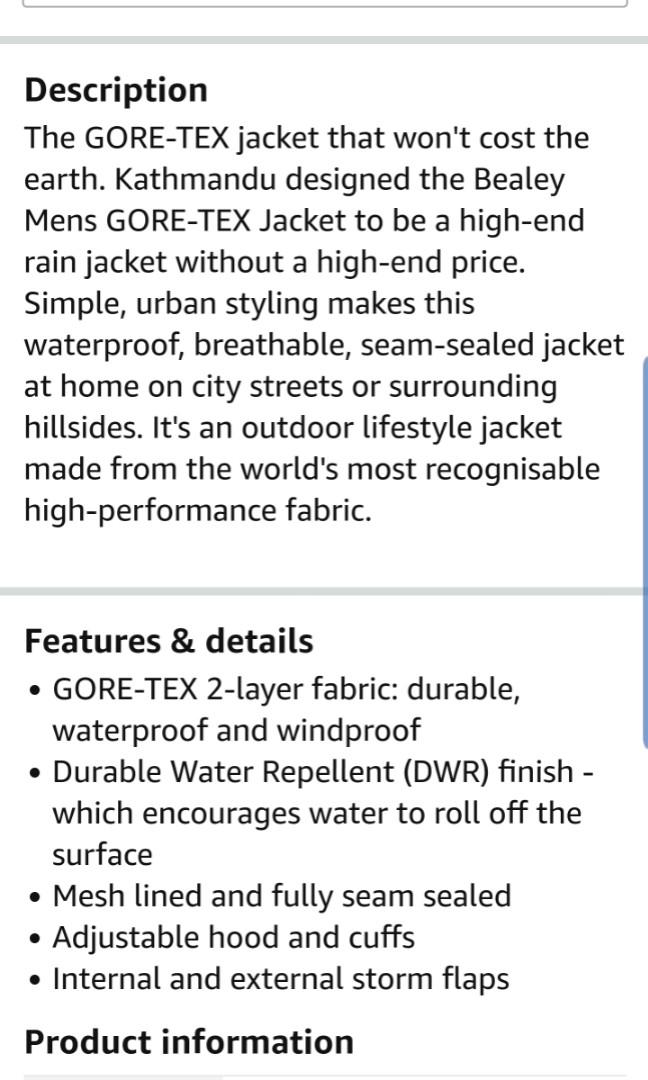 Kathmandu Bealey Gore Tex Jacket Men S Fashion Coats Jackets And Outerwear On Carousell Kathmandu Bealey Gore Tex Jacket Men S Fashion Coats Jackets And Outerwear On Carousell