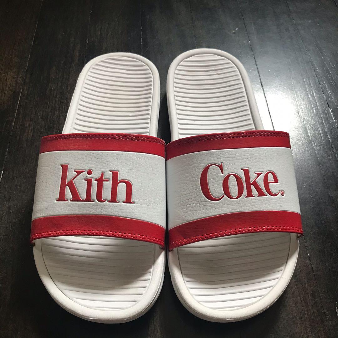 Kith logo slides coca cola 2025 red