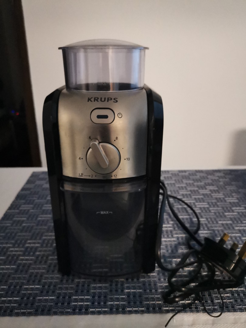 Krups coffee grinder, TV & Home Appliances, Kitchen Appliances, Coffee