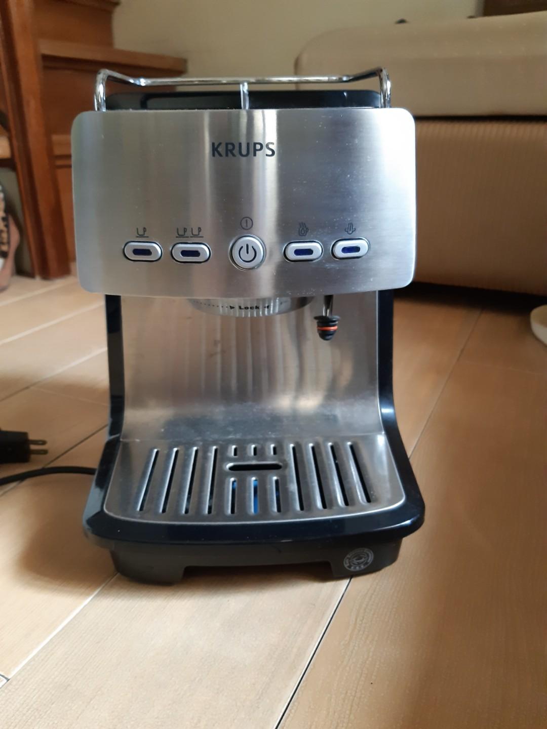 Krups mini cappuccino maker (Category: Coffee Machines & Makers) located in Quezon City. Submitted by donald_draper (Listing ID 267541737, Image 1). Description: Second hand mini cappuccino maker. For home use..