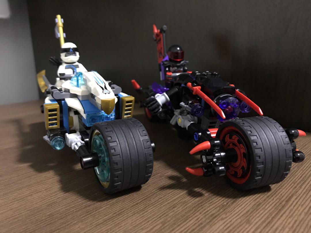 lego ninjago zane's bike