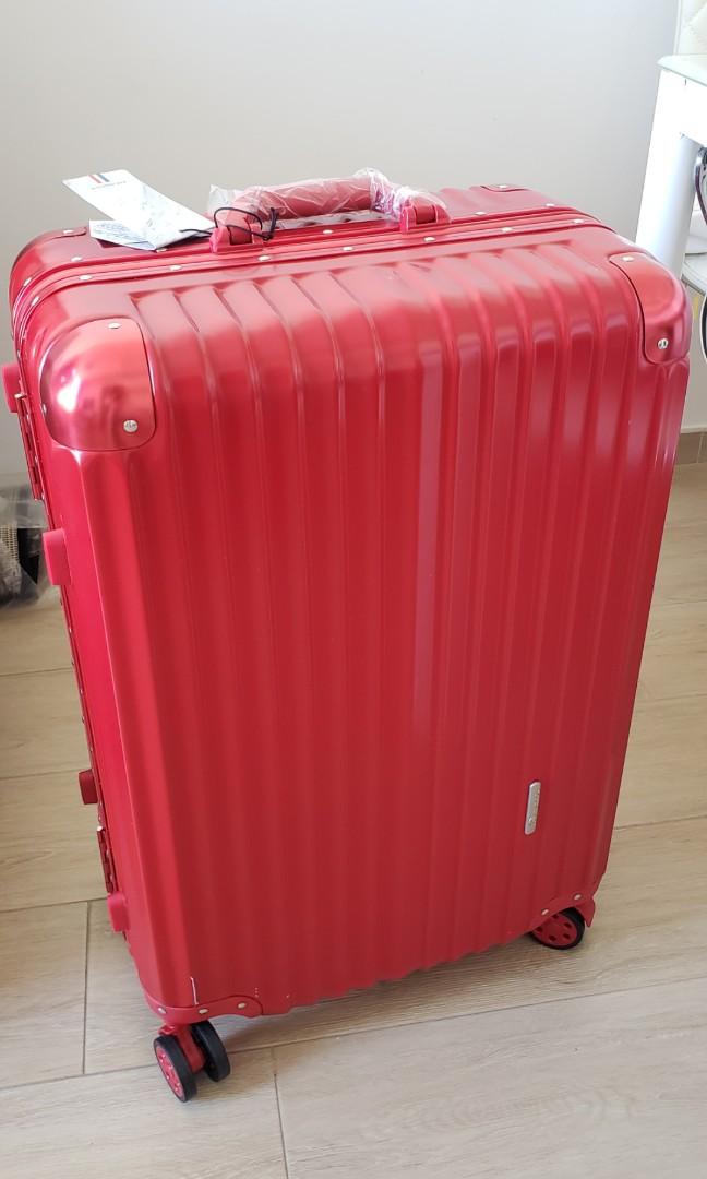全新 LE MAURICE®ALUMETAL 26” 鋁框行李箱Luggage Suitcase, 興趣及遊戲, 旅行, 旅遊 旅行