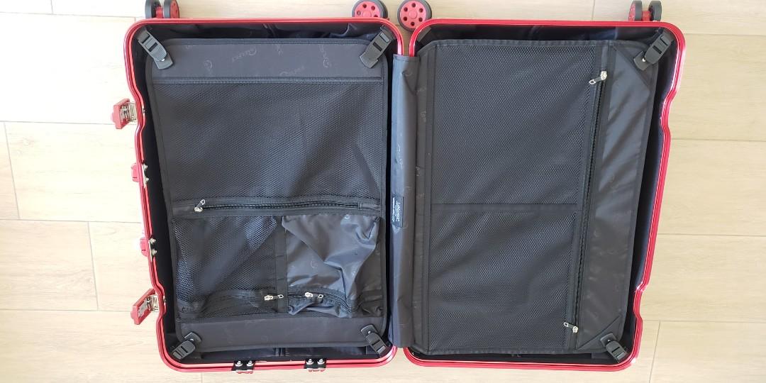 全新 LE MAURICE®ALUMETAL 26” 鋁框行李箱Luggage Suitcase, 興趣及遊戲, 旅行, 旅遊 旅行