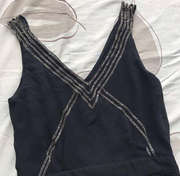 Mango Cocktail Dress (Category: Evening dresses & gowns) located in Makati City. Submitted by joyness2theworld (Listing ID 267571462, Image 3). Description: Perfect for party or dinner date. Can be worn casual or formal. Missing beads but negligible. .