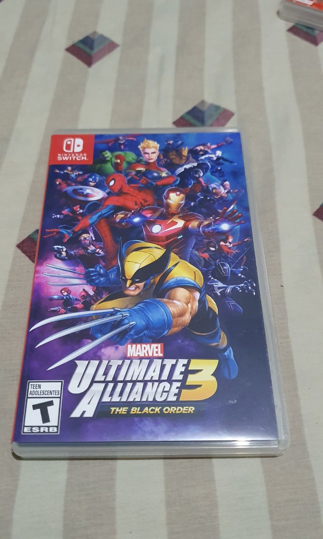 Marvel Ultimate Alliance 3 Nintendo Switch, Video Gaming, Video Games