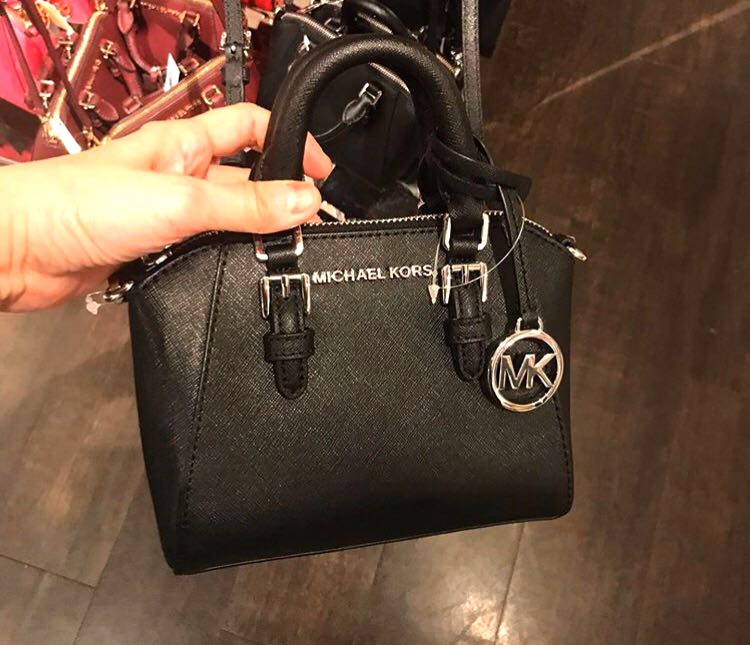 Michael Kors Mini Ciara Black Satchel with Sling from USA ??, Luxury,  Bags & Wallets on Carousell