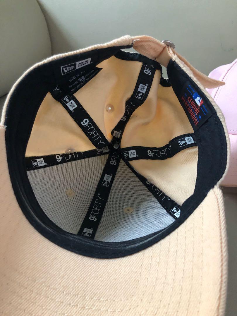 MLB Cap帽 （分類：帽）位於 Hong Kong。 由 sophie_bb 提交（商品編號 266389708，圖片 5）。簡介： $80 for one 100%real 90% new 中間粉紅色底白字已售。