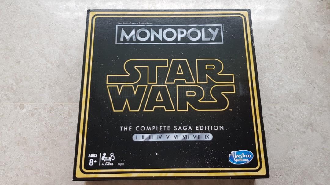 Star wars monopoly complete saga clearance