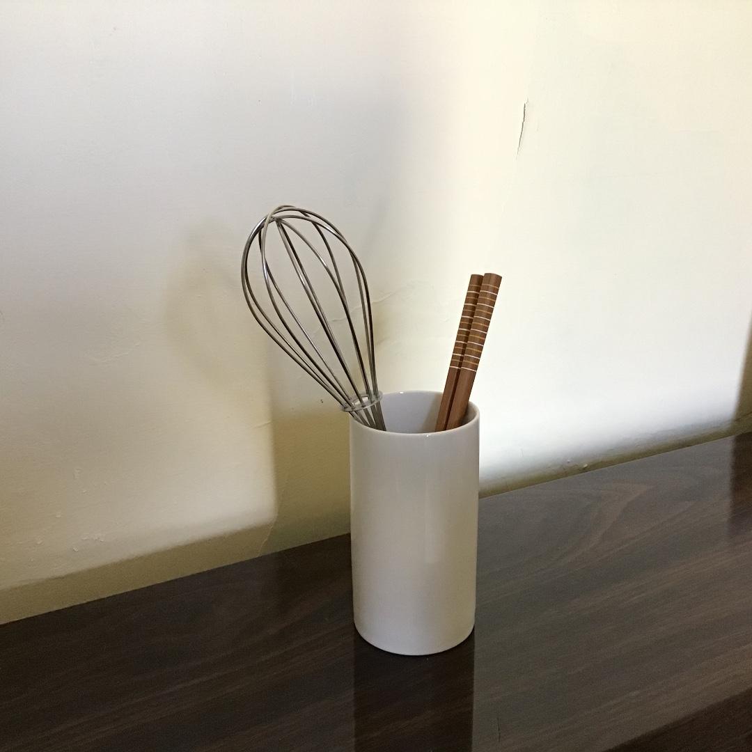 日本製白瓷無印良品muji餐具筷子刀叉筒筆筒花瓶餐桌用品 廚房用具 Carousell