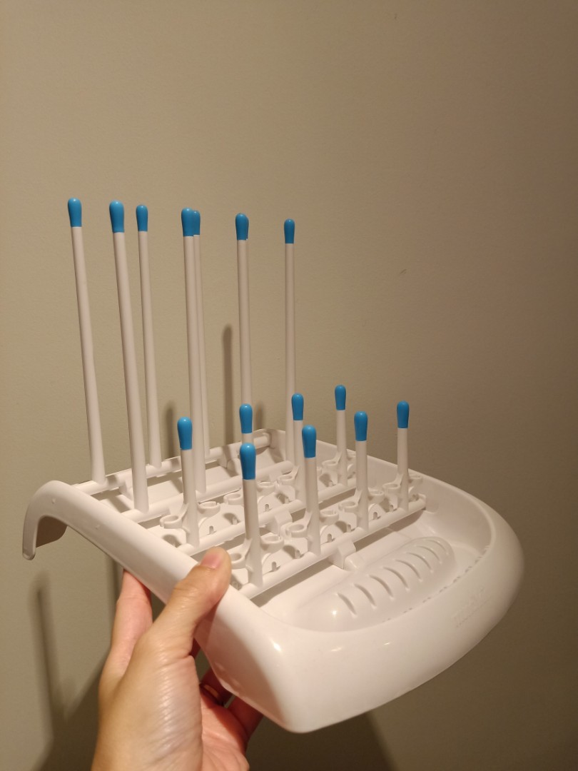 Munchkin Deluxe Bottle Drying Rack, Babies & Kids, Nursing & Feeding