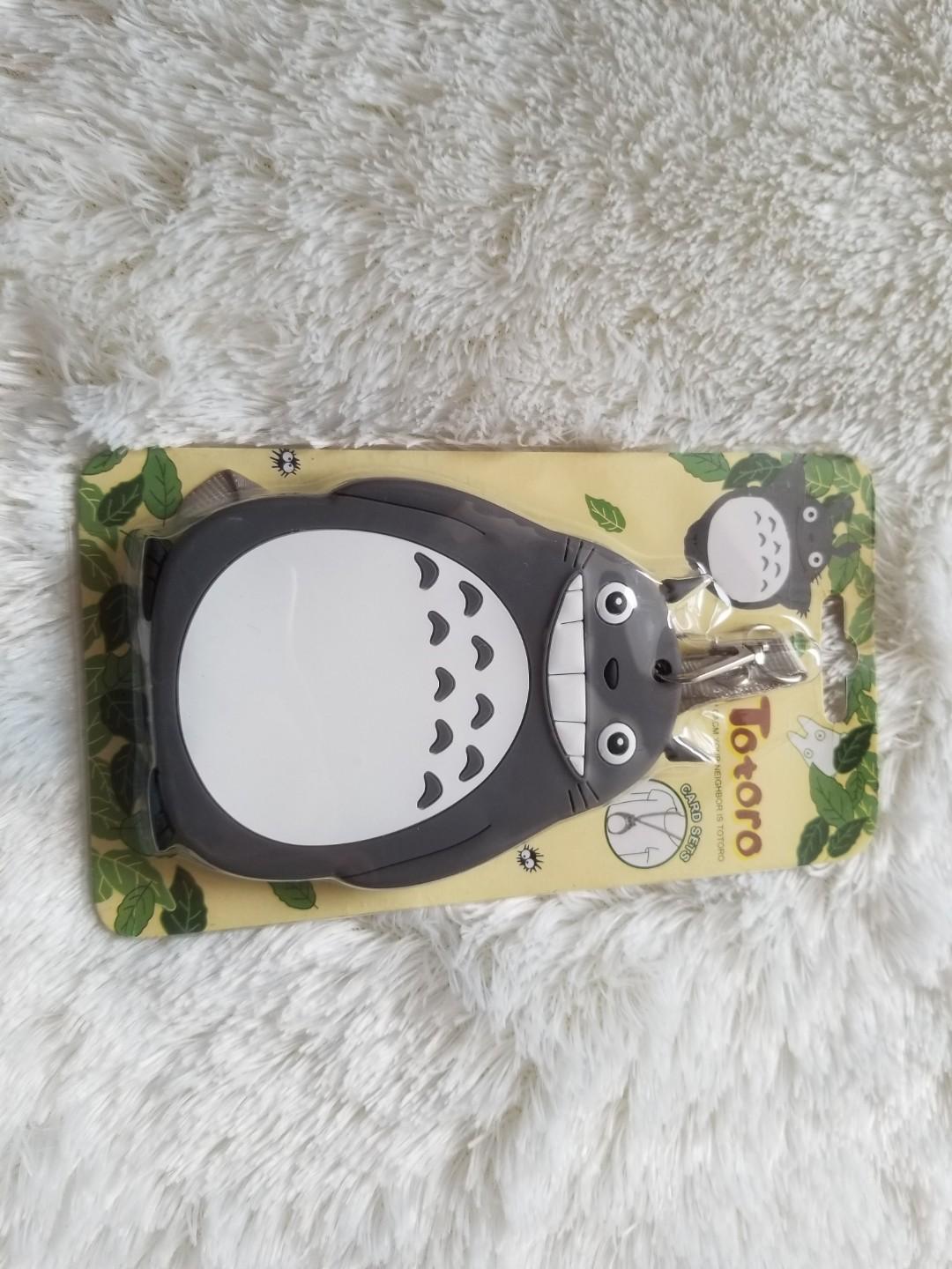 Name Tag Lucu Silikon Motif Kartun Totoro