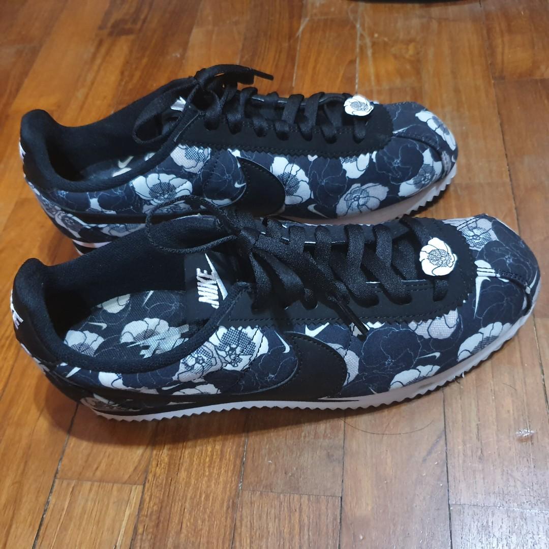 nike cortez floral shoes