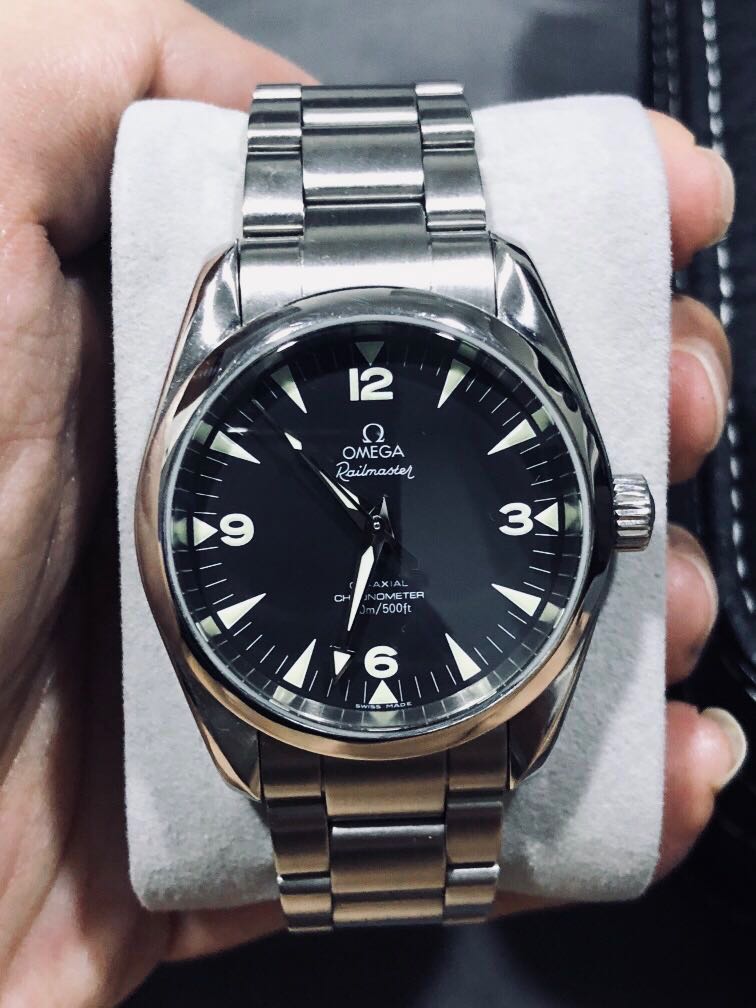 Omega new arrivals railmaster 2504.52