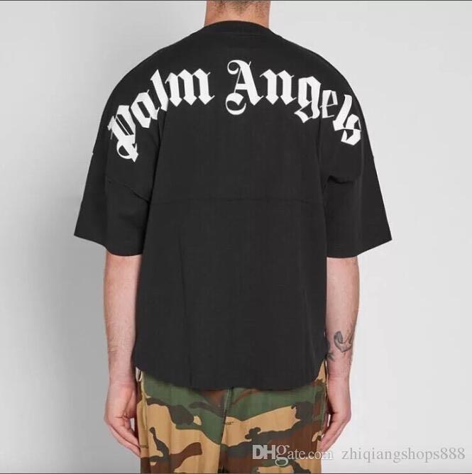 Palm angels crew neck t shirt