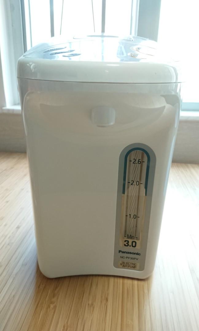 Panasonic 樂聲電熱水瓶 NC-PF30PV, 家庭電器, 廚房電器, 鍋具 - Carousell