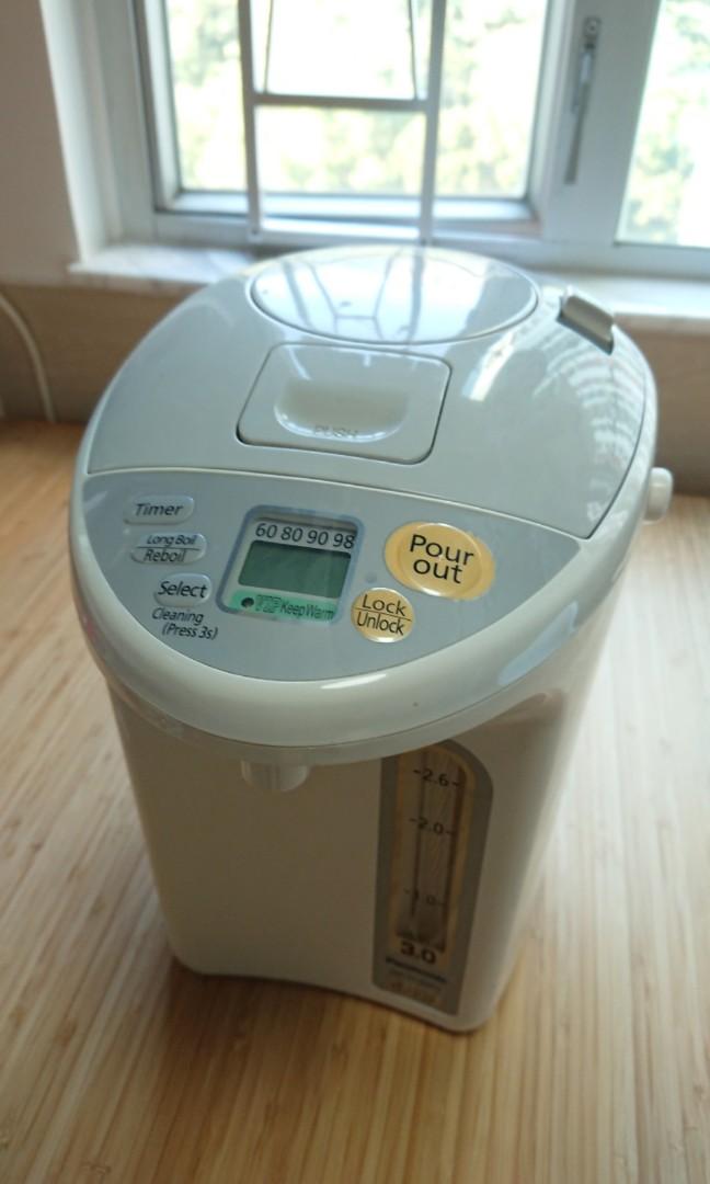 Panasonic 樂聲電熱水瓶 NC-PF30PV, 家庭電器, 廚房電器, 鍋具 - Carousell