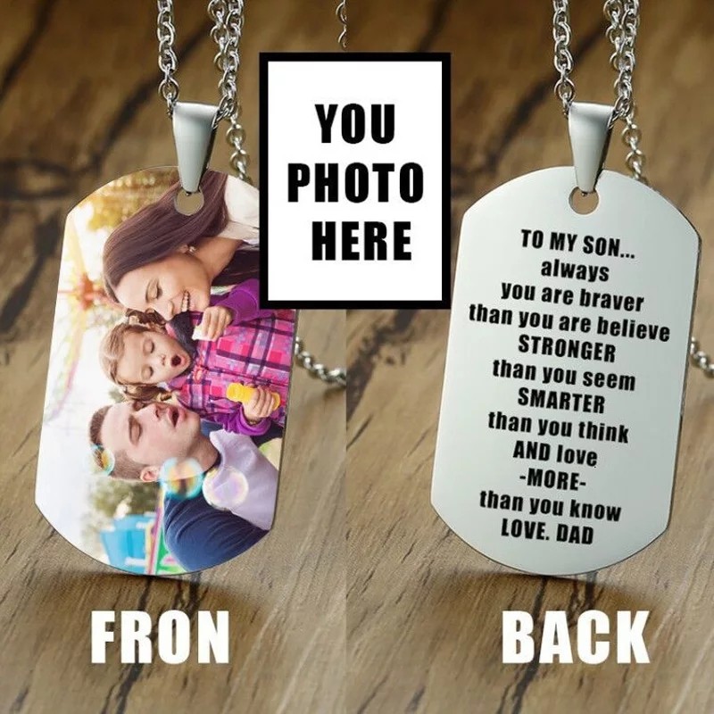 army necklace with my name