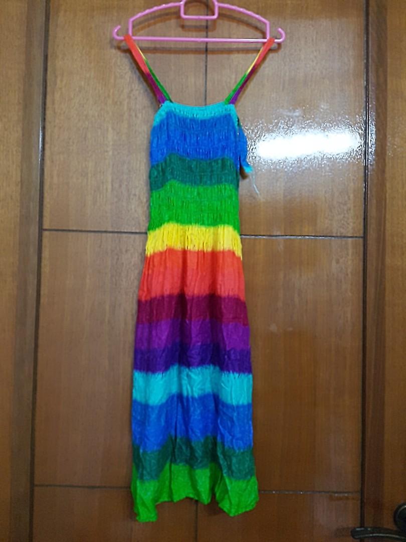 Rainbow Beach Sun Dress Babies Kids Babies Kids Fashion on