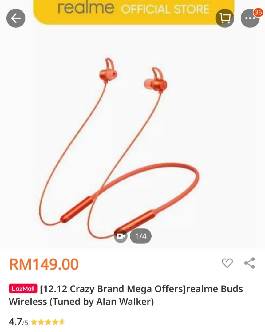 Realme buds wireless alan walker clearance