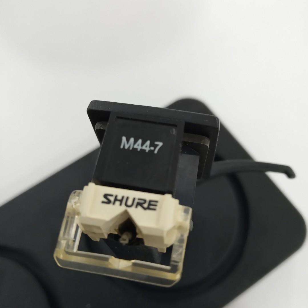 SHURE M44G M44-7カートリッジ Technicsヘッドシェルセット
